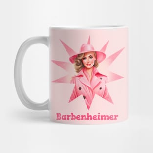 barbenheimer 1 distress Mug